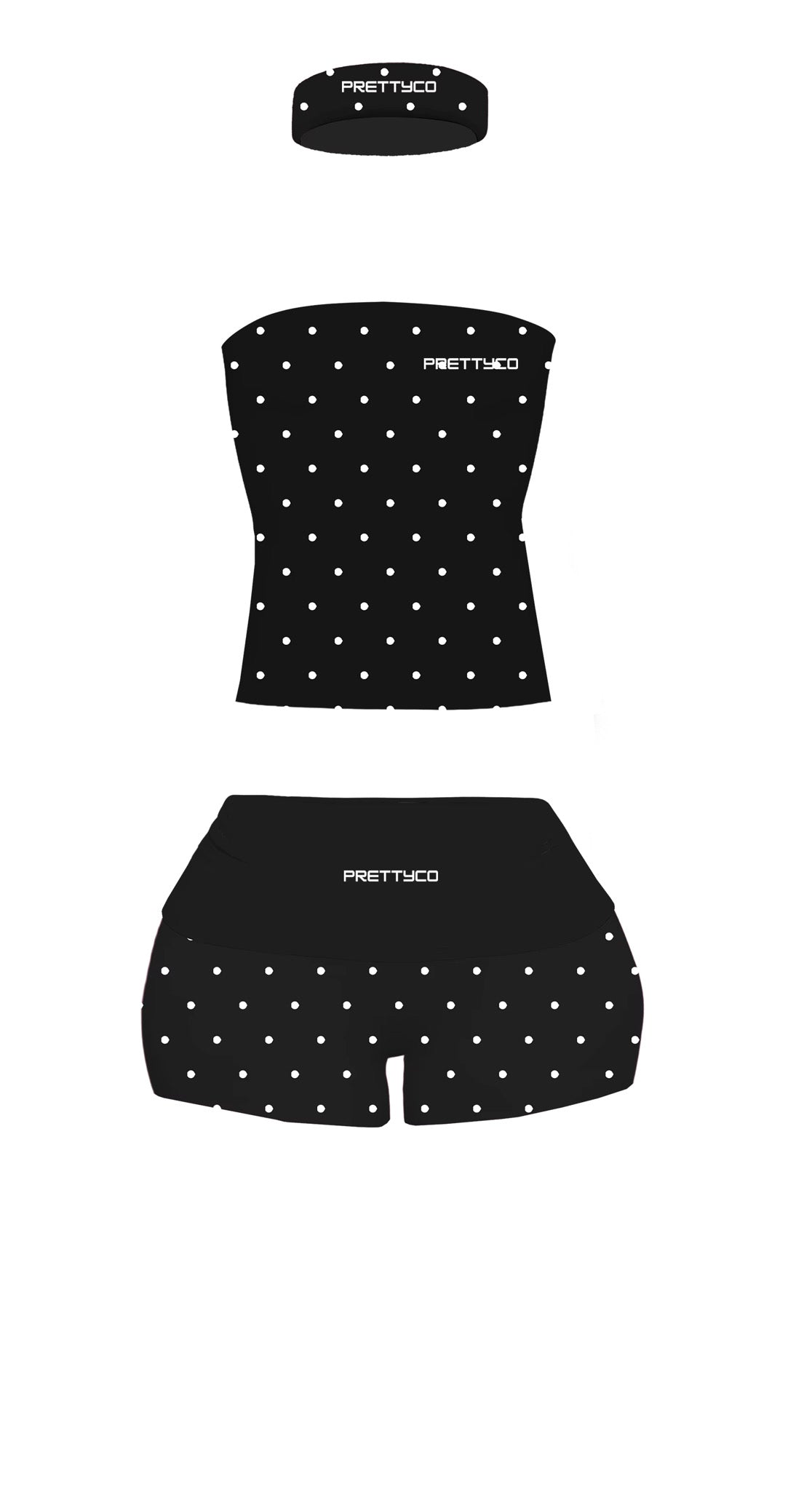 Sleeveless 3p set