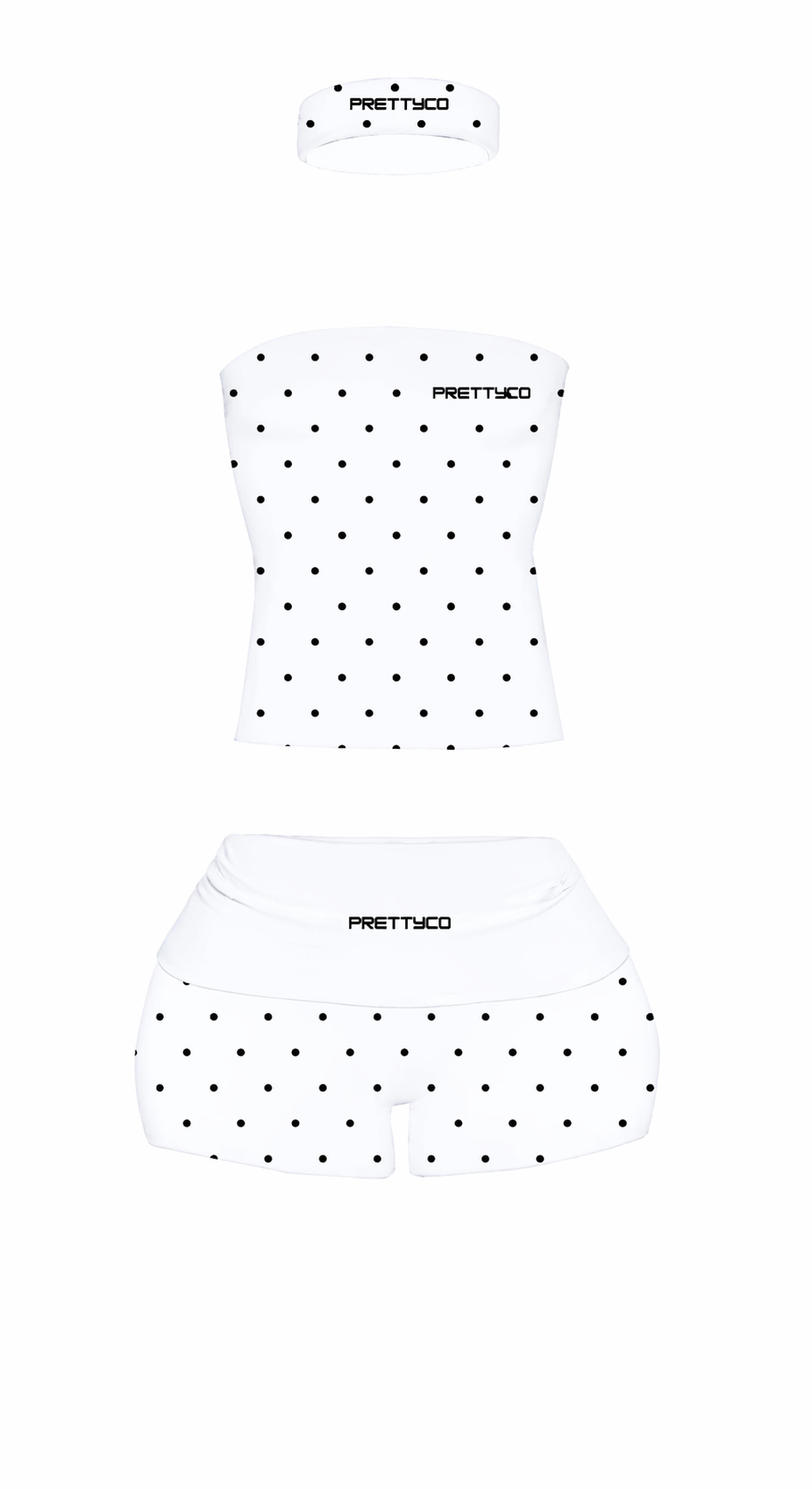 Sleeveless 3p set