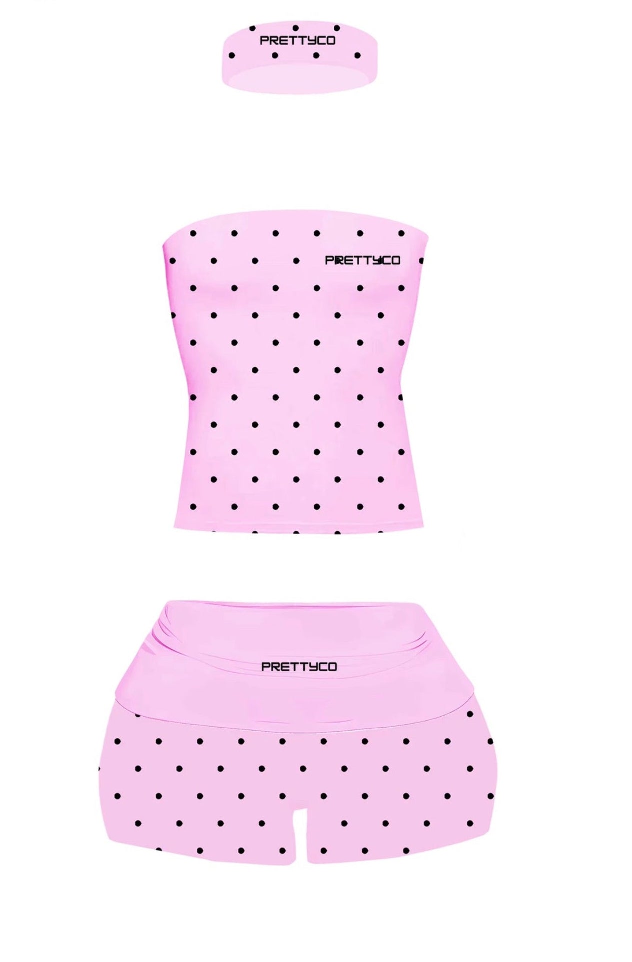 Sleeveless 3p set